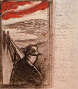 Edvard Munch Acedia oil painting artist